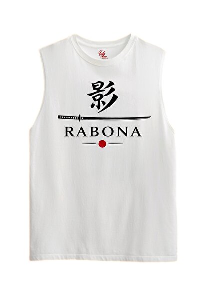 Rabona Fashion شادو بليد – تي شيرت/قميص داخلي مطبوع بتصميم رابونا ساموراي (اخ...