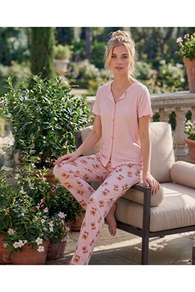 aw aegean wear طقم بيجامة بروتيل
