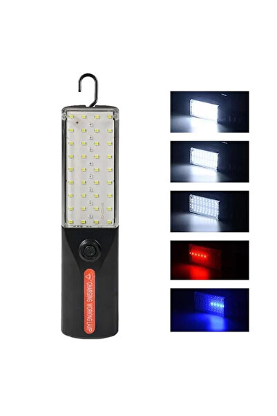 Pazarcan Pm-22004 44 Ledli Şarjlı Çalışma Lambası