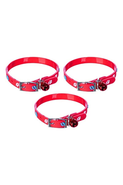 TakÇalıştır Ieg ™   Adjustable Silicone Cat Collar with Paw Figure