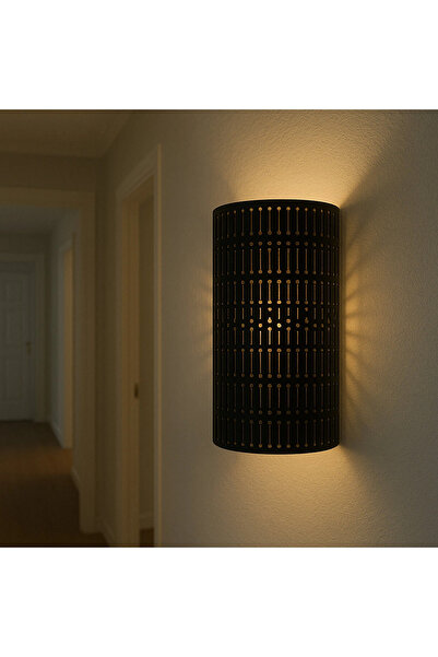 Luminars Wooden Wall Sconce – Daylight Led E27 Wall Lamp |   Living Room Bedr...