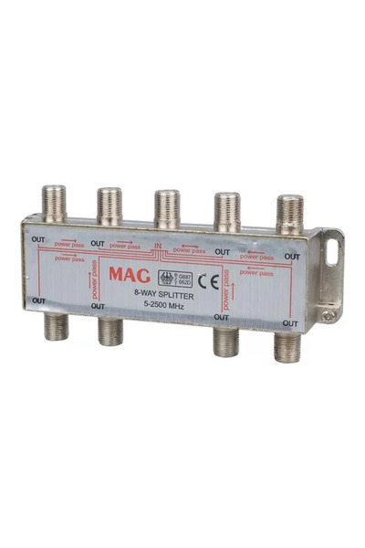 Genel Markalar Mag 5-2500 1/8 Uydu Dağıtıcısı Splitter Mg-1511