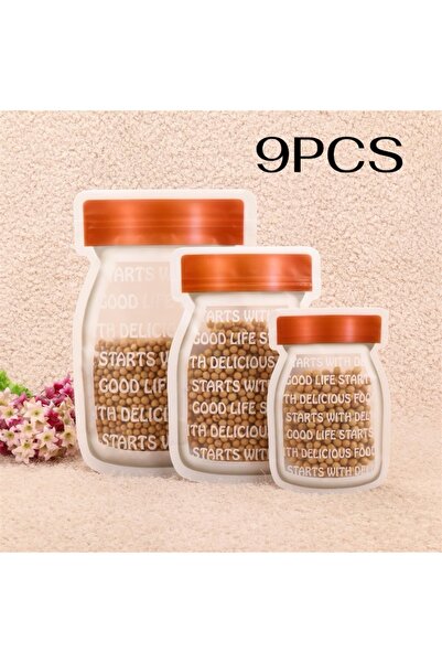 cc bin shihon Ziplock Storage Bags with a Tight Seal, Three Sizes, 9 Bags in ...