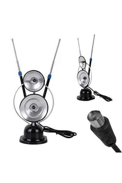 Marka Powermaster Pm-25023 Tv Üstü Eski Tip Karasal Yayın Anten