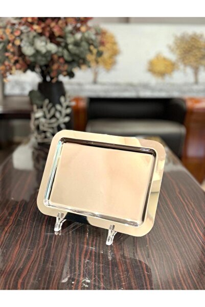 aljahwari Stainless Steel 18/10 Single Serving Platter Without Handle Silver ...