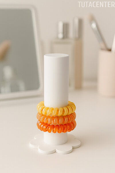 TUTACENTER Hair Clip Organizer Stand Rubber and Hairpin Organizer (15cm)