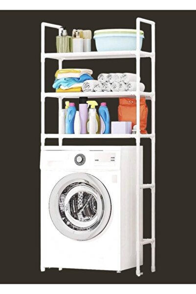 OEM Raft de depozitare pentru masina de spalat – 3 polite, alb