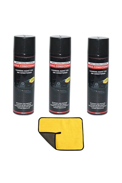 OEM Set 3 buc Spray curatare/igienizare sistem aer conditionat, 500ml, utilaj...
