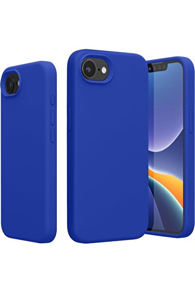 HyperAge iPhone 16E / 17E Kılıf Içi Kadife Kamera Yükseltili Yumuşak Silikon ...