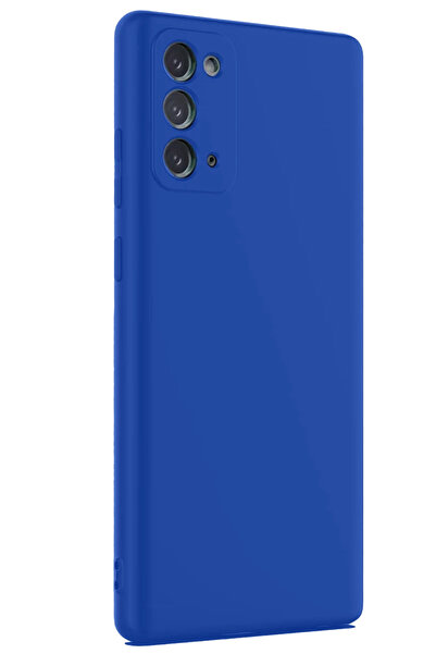 ZEMİRA HOME Newface Samsung Galaxy Note 20 Case First Silicone - Blue