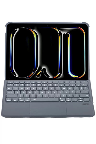 TeknoKapsül Newface T5510D iPad Pro 13 (2024) حافظة Palermo Tablet مع لوحة مف...