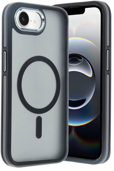 TeknoKapsül غطاء جوكو ايفون 16E وينر ماجسيف - اسود