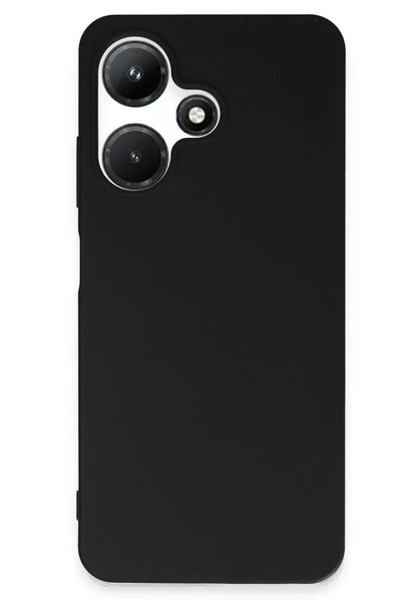 Beta Moda Hub حافظة نيو فيس انفينيكس هوت 30i من السيليكون الأول - أسود