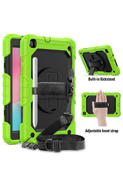 TeknoKapsül غطاء تابلت Newface Samsung Galaxy T290 Tab A 8 - أخضر