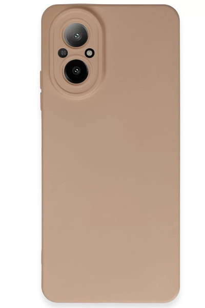 Beta Moda Hub حافظة Newface Realme 12 Lite من السيليكون المخملي الداخلي - بودرة