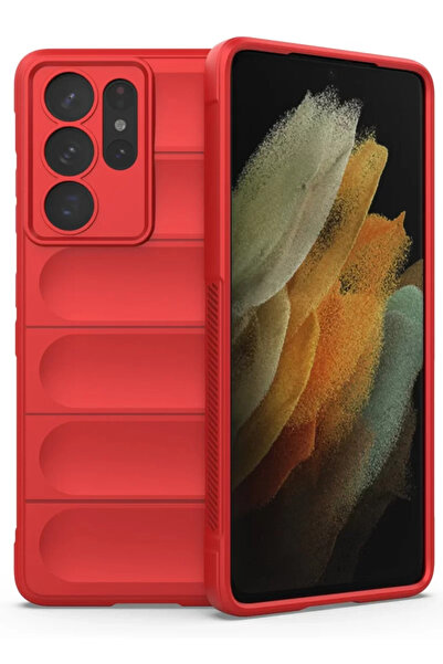 ZEMİRA HOME حافظة سامسونج جالاكسي سامسونج جالاكسي S21 ألترا من السيليكون المث...