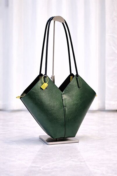 mothers dream Metallic Geometric Tote Bag for Women