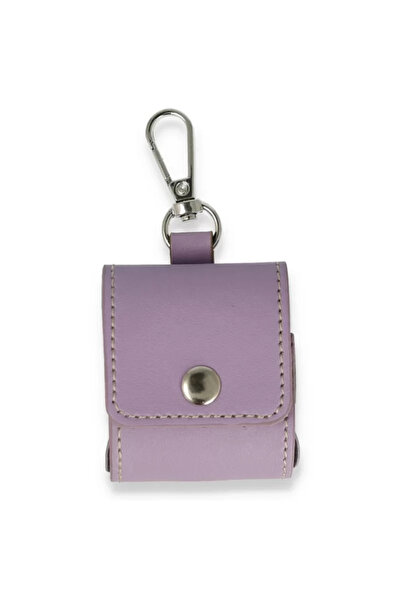 TeknoKapsül حافظة نيو فيس ايربودز 2 (الجيل الثاني) مع حزام - ليلك