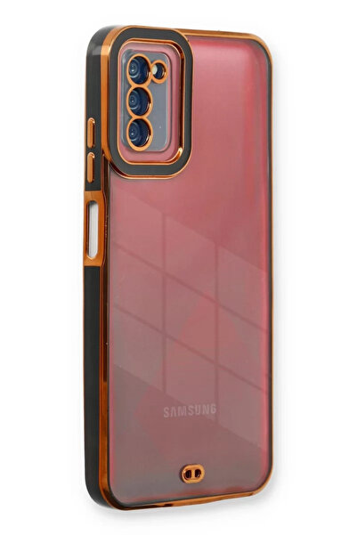 ZEMİRA HOME Newface Samsung Galaxy A03S Case Liva Lens Silicone - Black