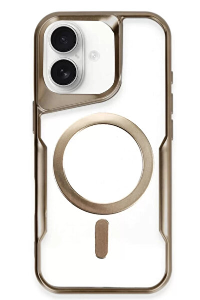 ZEMİRA HOME Newface iPhone 16 Case Boyi Magsafe Silicone Cover - Brown