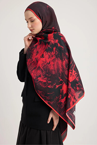 Maisa Șal din viscoză SABA FLOŞ 70*190 CM - Prune