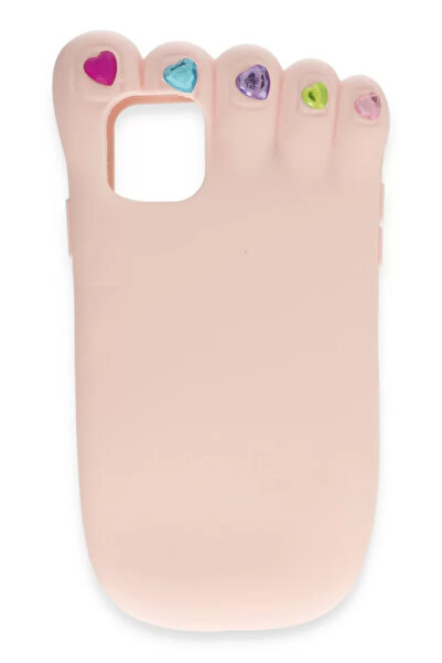 TeknoKapsül حافظة نيو فيس لهاتف آيفون 11، غطاء سيليكون بوكسي كاركتر - نمط 14