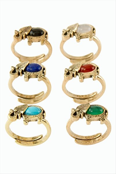 ZERO LAND Nrzsnt Authentic Ring with Natural Stone (211130) - Onix