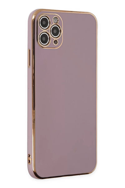 Beta Moda Hub حافظة نيو فيس لهاتف آيفون 11 برو ماكس من السيليكون - بنفسجي