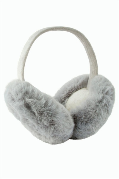 ZERO LAND Nrzsnt Woolly Winter Earmuffs (210956) - Gray