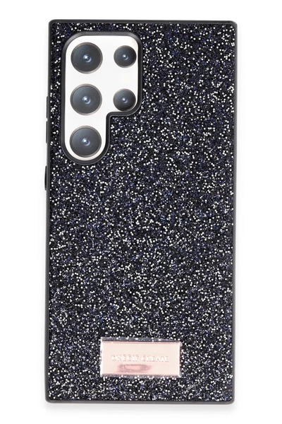 TeknoKapsül غطاء سامسونج جالاكسي S23 الترا برايت لامع من ون جيف - أسود