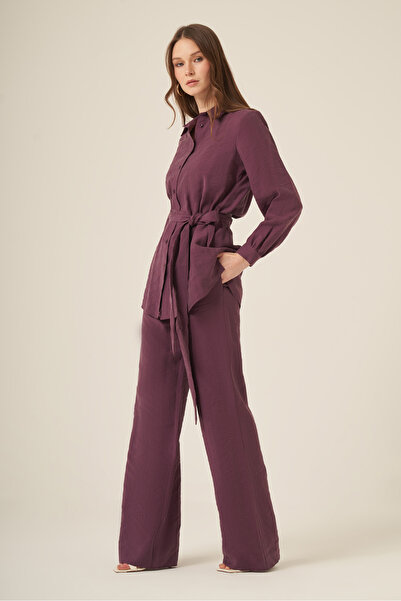 FTZ WOMEN Γυναικείο Σετ Canapos Δαμασκηνί 31318