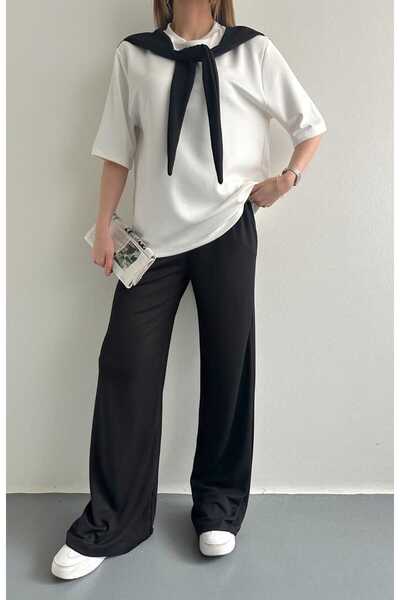 IŞILDA FASHION Costum cu detalii din șal strălucitor