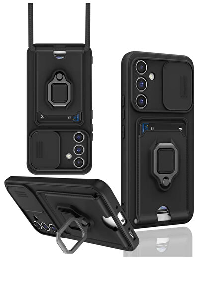 ZEMİRA HOME حافظة سامسونج جالاكسي A14 4G من نيو فيس مع حلقة زيما لبطاقة العمل...