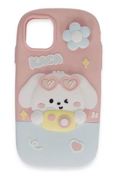 Generic Brand Apple iPhone 15 Pro Case Poky Character Silicone Cover - Patter...