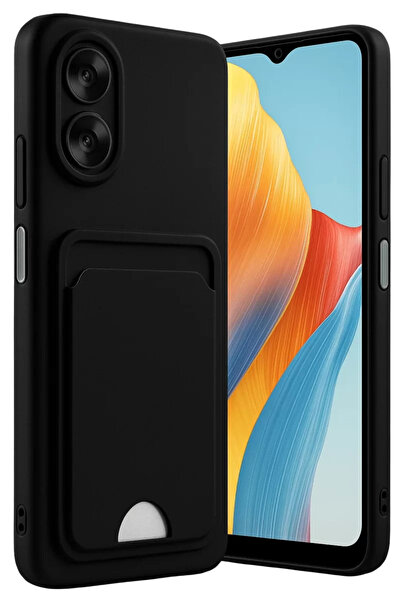 Beta Moda Hub حافظة نيو فيس لهاتف اوبو A38 من السيليكون مع بطاقة زيارة كلفن -...