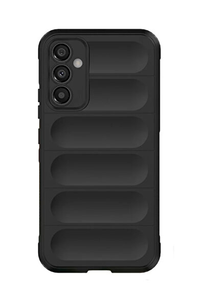 ZEMİRA HOME حافظة سامسونج جالاكسي A25 5G من نيو فيس سيليكون مثالي - أسود