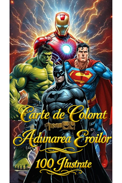 Disney Coloring Book Heroes Gathering 100 Illustrated A4 Laminated Cardboard ...