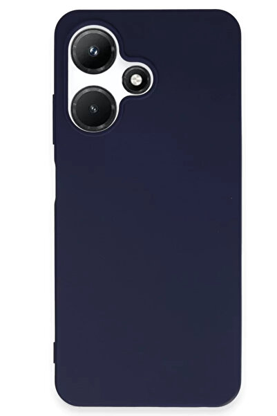 Beta Moda Hub حافظة نيو فيس انفينيكس هوت 30i من السيليكون الأول - أزرق داكن