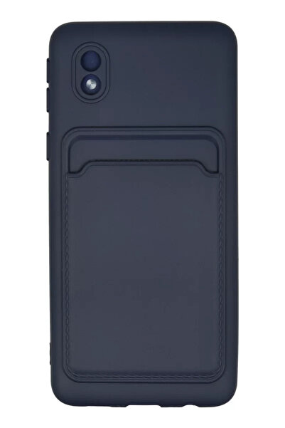 TeknoKapsül Newface Samsung Galaxy A01 Core Case Kelvin Silicone with Busines...