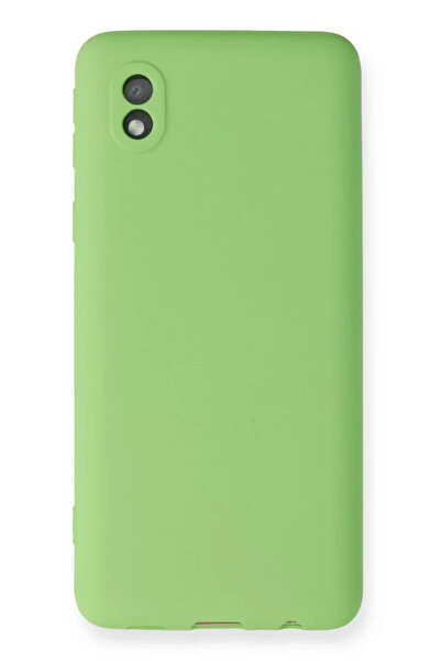ZEMİRA HOME جراب Newface لهاتف سامسونج جالاكسي A01 كور أول سيليكون - أخضر