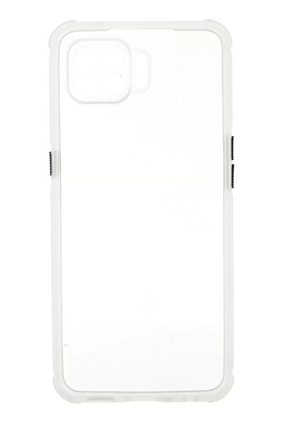 Beta Moda Hub جراب Newface لهاتف اوبو رينو 4 لايت ميامي سيليكون شفاف - شفاف