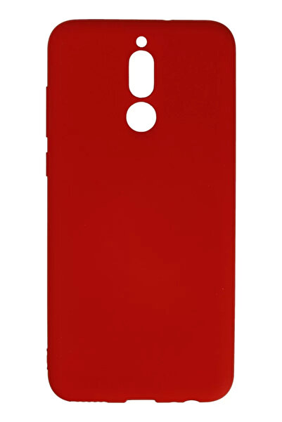 TeknoKapsül حافظة هواوي ميت 10 لايت من نيو فيس، سيليكون مخملي نانو داخلي - أحمر