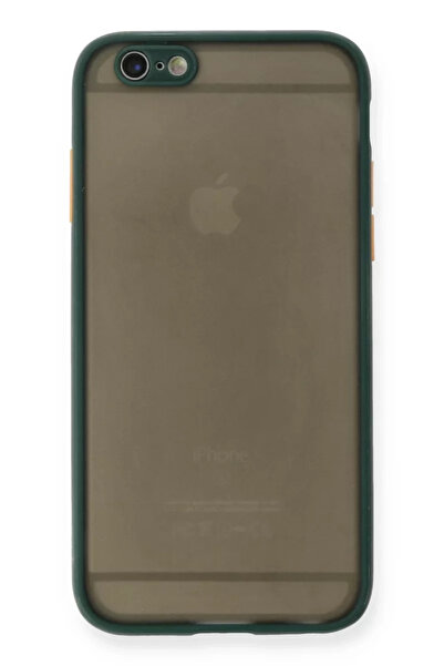 TeknoKapsül غطاء حماية سيليكون مونتريال لهاتف آيفون 6 من نيو فيس - أخضر
