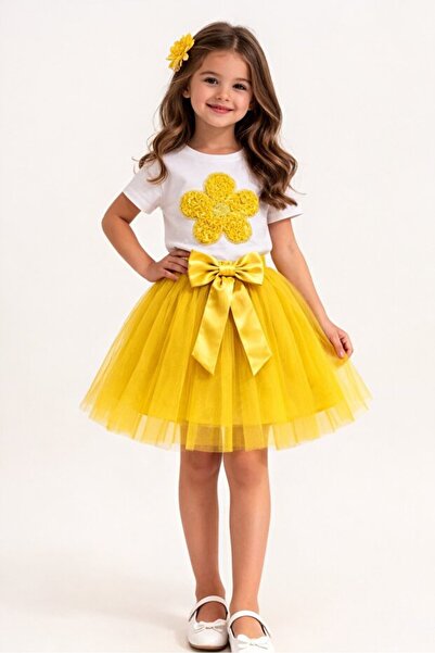 NOBLE STORE Κοριτσίστικο σετ με φούστα και μπλουζάκι, 23 Απριλίου και 29 Οκτω...