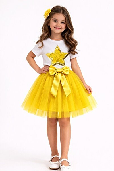 NOBLE STORE Κοριτσίστικο σετ με φούστα και μπλουζάκι, 23 Απριλίου και 29 Οκτω...