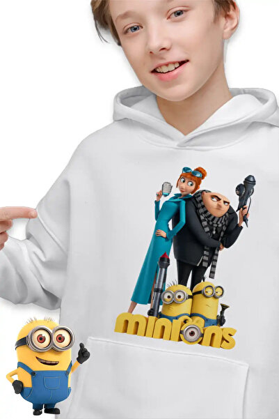OEM Детски суичър за момчета с Миньони от  "Аз, проклетникът "