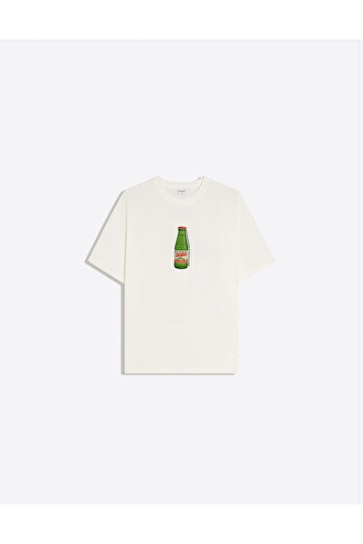 Disante Дамска тениска овърсайз с щампа  "Сода ", кръгло деколте, модерна