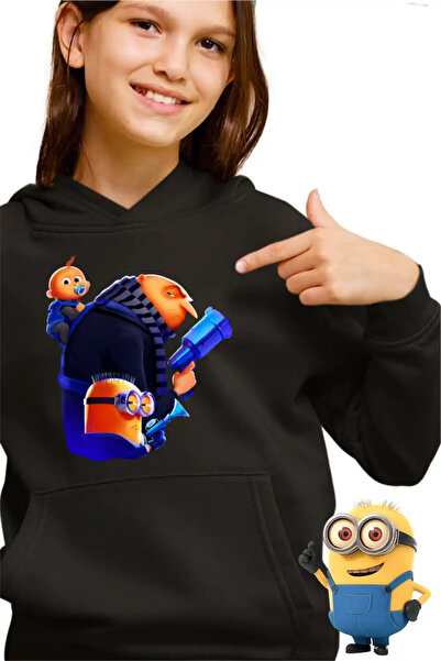 OEM Παιδικό Κοριτσίστικο Φούτερ Εκσυλόδειλοι Μίνιονς: Η Αποστολή