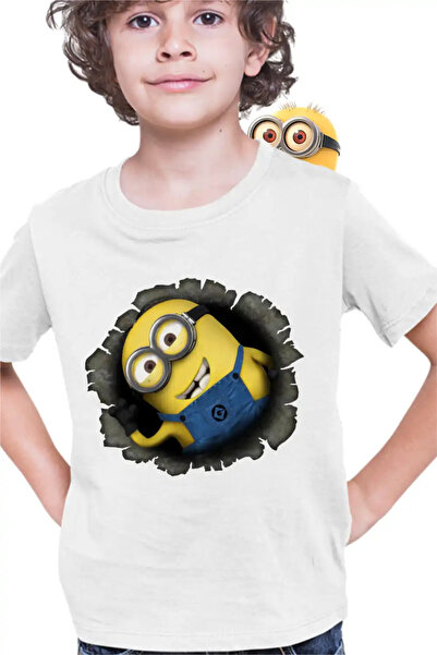OEM Tricou Copii Baieti Minions Pop-up Despicable