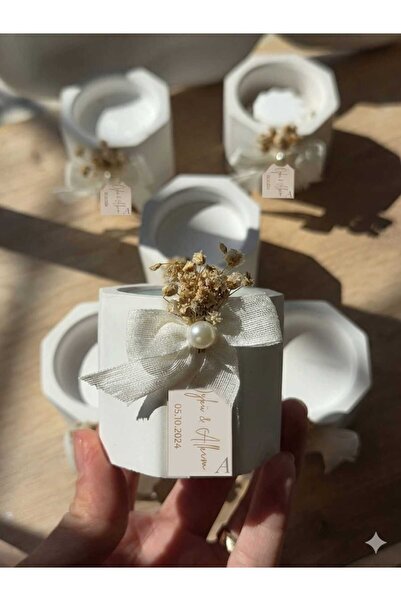 kokuvedoku 10 Adet Söz-Nişan-Nikah-Düğün-Mevlüt-Kurumsal Hediyelik Süslemeli ...